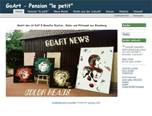 Tablet Screenshot of goart.de